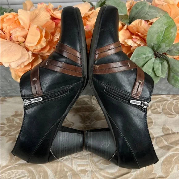 Pikolinos Lillie black leather ankle boots Size 39 - Picture 6 of 12